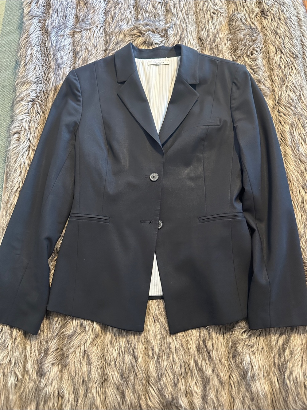The Hoffman Blazer - Tropical Wool - Black